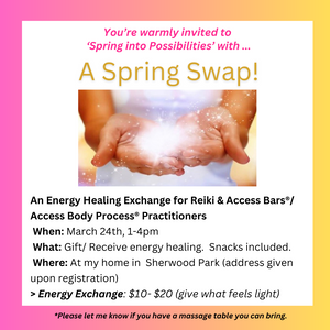 Energy Healing Swap for practitioners!