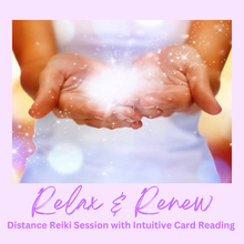 Load image into Gallery viewer, Distance Reiki Session with Intuitive Card Reading
